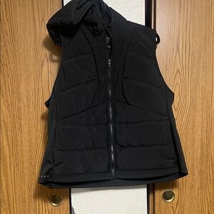 Avia Women's Black Hooded Puffer Vest
#17